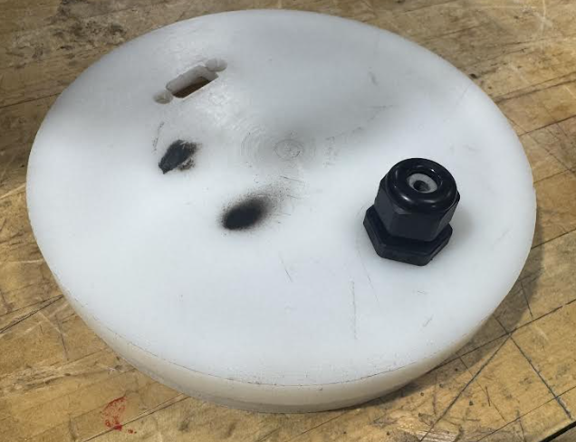 Machined Blast Disk for Duke AERO